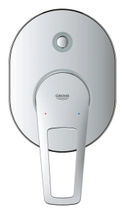 Смеситель для ванны GROHE BauLoop в комплекте с монтажной частью, хром (29041001)
