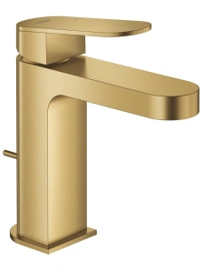 Смеситель для раковины GROHE Plus с донным клапаном, S-Size, холодный рассвет, матовый (32612GN4)