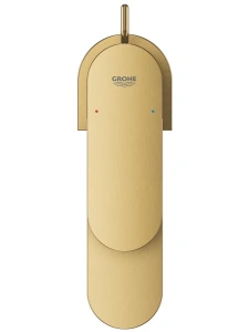 Смеситель для раковины GROHE Plus с донным клапаном, S-Size, холодный рассвет, матовый (32612GN4)