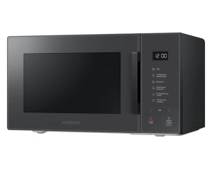 Микроволновая печь Samsung MS23T5018AC/BW Bespoke со стеклянной панелью, 23 л, серый