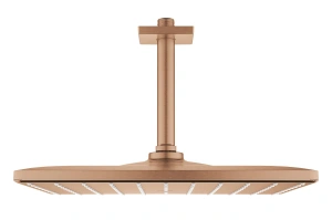 Верхний душ GROHE Rainshower Mono 310 Cube, 9,5 л/мин, 1 режим, 142 мм, теплый закат матовый (26566DL0)