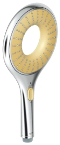 Ручной душ GROHE Rainshower Icon, 2 режима, хром/желтый (27628000)