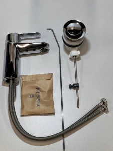 Смеситель для раковины GROHE BauEdge, хром (23328000/U1), уцененный товар