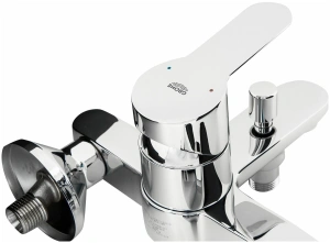 Смеситель для ванны GROHE Start Edge, настенный монтаж, хром (23348000)