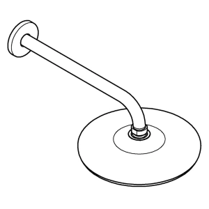 Верхний душ GROHE Tempesta 210, 1 режим, 286 мм, хром (26411000)