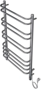 Полотенцесушитель электрический Aquatek Пандора П10 500x900, хром AQ EL RPC1090CH