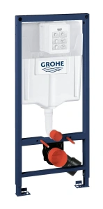 Комплект инсталляции для унитаза, GROHE Rapid SL 4 в 1 с панелью смыва Arena Cosmopolitan, хром (38929000)