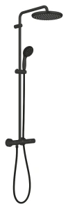 Душевая система GROHE Vitalio Start System 250 с термостатом для душа, черный (266772430)