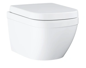 Унитаз подвесной GROHE Euro Ceramic с сиденьем, альпин-белый (39554000)