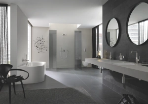 Смеситель для ванны GROHE Essence, суперсталь (25250DC1)