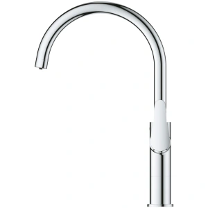 Смеситель для кухонной мойки GROHE Blue Pure BauCurve с функцией фильтрации, с фильтром в комплекте, хром (119709)