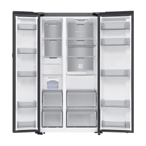 Холодильник side-by-side Samsung RS80F65M1WWT Bespoke AI автооткрытие двери WIFI 646 л