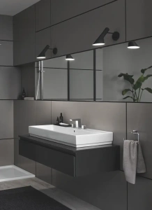 Раковина накладная GROHE Cube Ceramic 100 см, альпин-белый (3947500H)