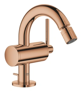 Смеситель для биде GROHE Atrio с донным клапаном, теплый закат глянец (32108DA3)