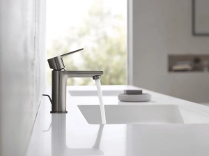 Смеситель для раковины GROHE Lineare, XS-Size, темный графит матовый (32109AL1)