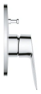 Смеситель для ванны GROHE BauEdge в комплекте с монтажной частью, хром (29079001)