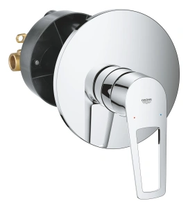 Смеситель для душа GROHE BauLoop в комплекте с монтажной частью, хром (29080001)