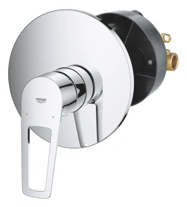Смеситель для душа GROHE BauLoop в комплекте с монтажной частью, хром (29080001)