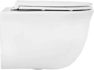 Унитаз Aquatek КЛАССИК подвесной с сиденьем с микролифтом, белый AQ1112-00