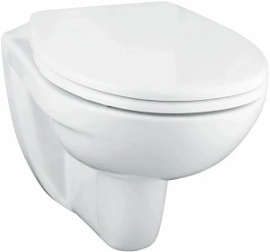 Комплект инсталляции GROHE Solido Compact 4 в 1 с подвесным унитазом Lecico Perth и сиденьем (39116000)