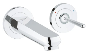 Внешняя часть смесителя для раковины GROHE Eurodisc Joy на 2 отверстия, M-Size, хром (19968000)