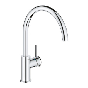 Смеситель для кухни GROHE BauClassic поворотный, хром (30577000)