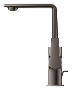 Смеситель для раковины GROHE Allure с донным клапаном, L-Size, темный графит глянец (32146A01)