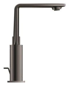 Смеситель для раковины GROHE Allure с донным клапаном, L-Size, темный графит глянец (32146A01)