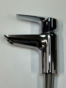 Смеситель для раковины GROHE BauEdge с гигиеническим душем, хром (23757001/U2), уцененный товар