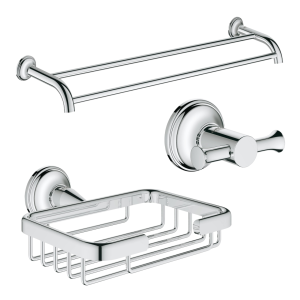 Набор аксессуаров GROHE Essentials Authentic, хром (NA0015)