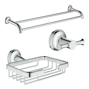 Набор аксессуаров GROHE Essentials Authentic, хром (NA0015)