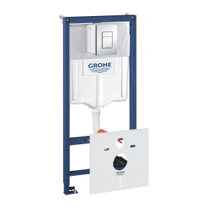 Комплект инсталляции GROHE 38775001 с унитазом Aquatek ЕВРОПА и сиденьем с микролифтом (NW0148)