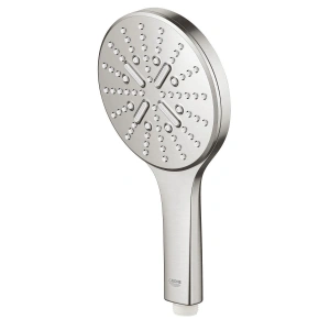 Ручной душ GROHE Rainshower SmartActive 130, 3 режима, суперсталь (26574DC0)