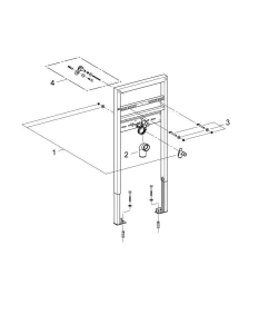 Система инсталляции для раковины GROHE Rapid SL (38541000)