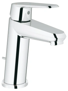 Смеситель для раковины GROHE Eurodisc Cosmopolitan с донным клапаном, S-size, хром (2338920E)