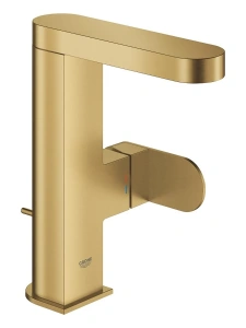 Смеситель для раковины GROHE Plus с донным клапаном, M-size, холодный рассвет матовый (23871GN4)