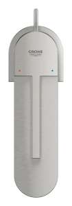 Смеситель для раковины GROHE Plus с донным клапаном, S-Size, суперсталь (32612DC3)