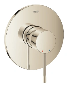 Внешняя часть смесителя для душа GROHE Essence скрытого монтажа, круглая, никель глянец (24168BE1)