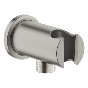 Подключение для душевого шланга GROHE Rainshower с держателем, сатиновая сталь (26658MS0)
