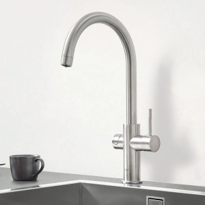 Смеситель для кухни GROHE Blue Professional с функцией фильтрации, с системой охлаждения и газирования воды, Wi-Fi, суперсталь (31323DC2)