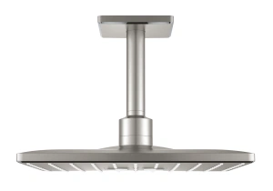 Верхний душ GROHE Rainshower SmartActive Cube 310, 2 режима, 142 мм, суперсталь (26481DC0)