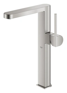 Смеситель для раковины GROHE Plus, XL-Size, гладкий корпус, суперсталь (32618DC3)