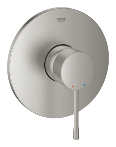 Внешняя часть смесителя для душа GROHE Essence скрытого монтажа, круглая, суперсталь (24168DC1)