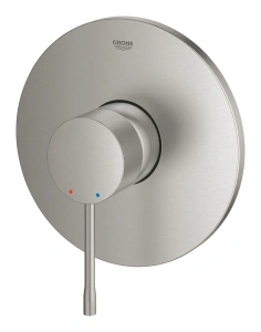 Внешняя часть смесителя для душа GROHE Essence скрытого монтажа, круглая, суперсталь (24168DC1)