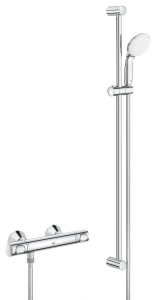 Термостат для душа GROHE Grohtherm 500 с душевым гарнитуром, хром (34797000)