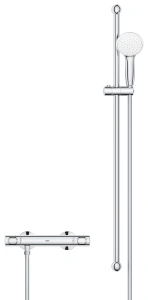 Термостат для душа GROHE Grohtherm 500 с душевым гарнитуром, хром (34797000)