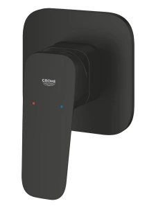 Внешняя часть смесителя GROHE Cubeo, матовый черный (1018302430)