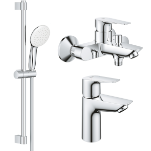 Готовый комплект для ванной комнаты GROHE Tempesta, хром (NB0063)