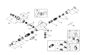 Термостат для ванны GROHE Grohtherm Special, хром (34665000)