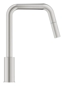 Смеситель для кухни GROHE Eurosmart выдвижной, суперсталь (30619DC0)